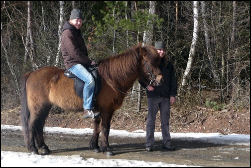 Willi und Pferd
